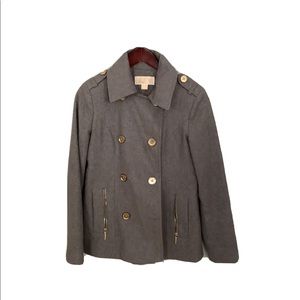 Michael Kors Women’s Pea Coat Gray/ Small